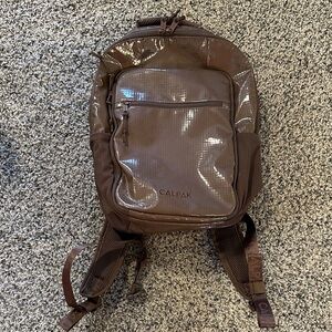 Calpak Shiny Brown Men's Backpack